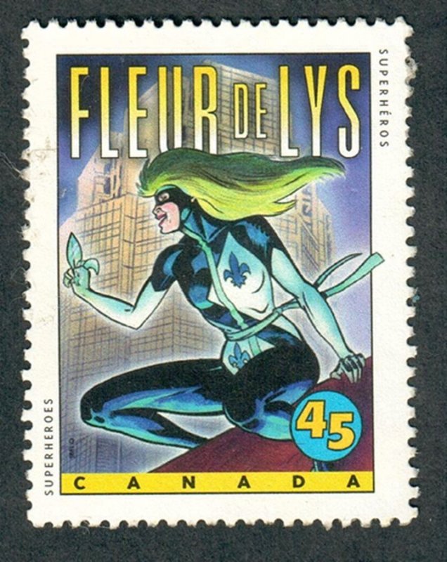 Canada #1583 Fleur de Lys used single