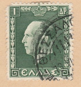 1937 GREECE 1DR USED STAMP A25P26F18055-