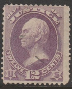 U.S. Scott #O30 Clay - Justice - Official Stamp - Used Single