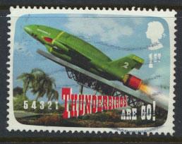 GB  SG 3138 SC# 2859  Thunderbirds TV Show Used