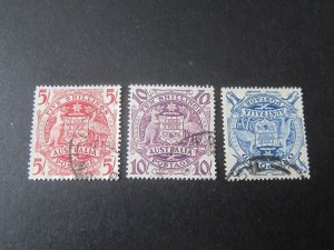 Australia 1949 Sc 218-20 FU 