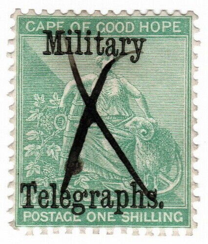 (I.B) Cape of Good Hope : Military Telegraphs 1/-