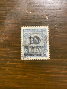 Germany SC 314 Used 10Mird Mk over 20Mk  Large Number (1) XF/Superb