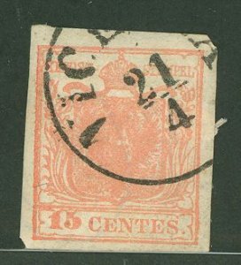 Austria/Lombardy-Venetia #4b Used Single