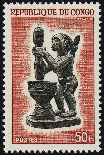 Congo PR 116 MNH - Carved Figure