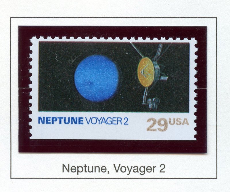 1991 PLANET COMMEMORATIVES OG/MNH - FILLER OR STARTER PAGE -  DETAILS