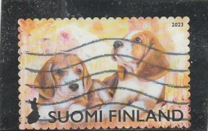Finland  Scott#  1688  Used  (2023 Puppies)