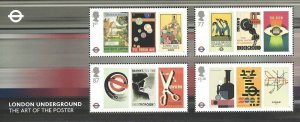 2013 150th Anniversary of the London Underground Miniature Sheet SG MS3429 U/M