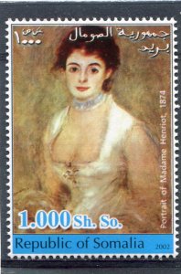 Somalia 2002 RENOIR Madame Henriot Paintings Stamp Perforated Mint (NH)