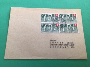 Switzerland  1947 postal cover item A15076