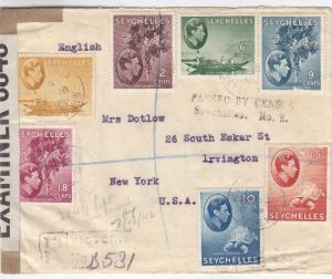 1942, Victoria, Seychelles Island to New York, NY, See Remark (C2907)