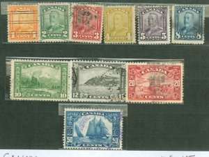 Canada #149-158  Single (Complete Set)