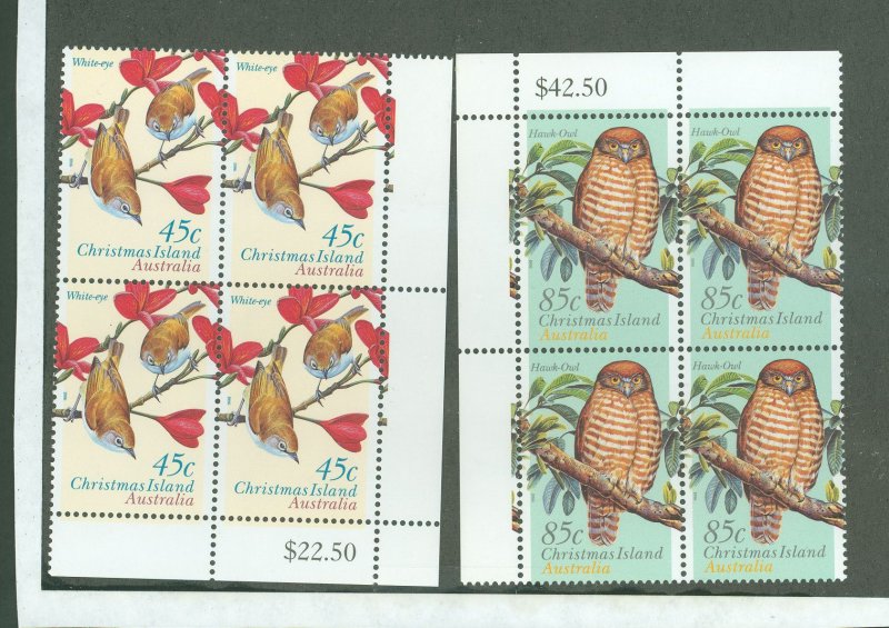 Christmas Island #399-400  Single (Complete Set)