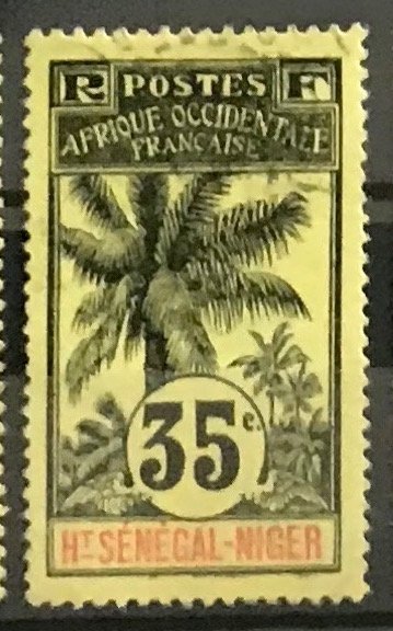 Upper Senegal & Niger #10 Used CV$5.00 Oil Palms