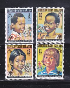 Virgin Islands 356-359 Set MNH Children