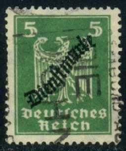 Germany #O054 (O54) Official - Eagle, used (0.30)