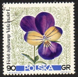 Poland Sc #1525 Used