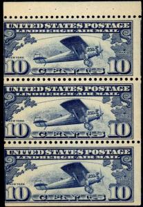 C10a MINT OG NH Booklet Pane