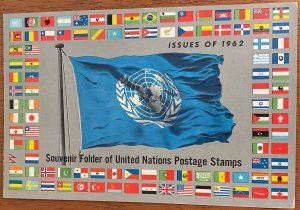 United Nations MNH #100-113 1962 Souvenir Folder 14 Stamps L23