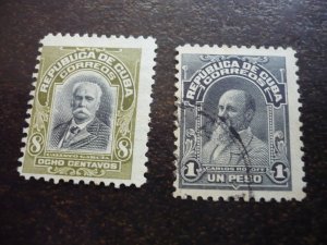 Stamps - Cuba - Scott# 247-252 - Used Set of 5 Stamps