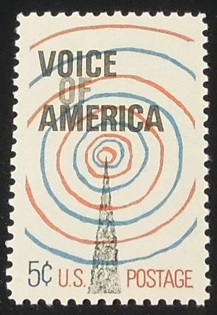 1967 5c Voice of America Scott 1329 Mint NH