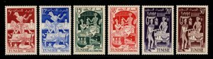 Tunisia #265-270 MLH