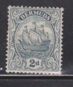BERMUDA Scott # 43 MH - Caraval Type