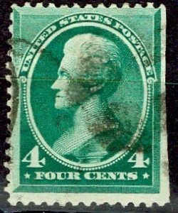 U.S.A.; 1883; Sc. # 211;  Used Single Stamp