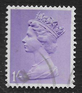 Great Britain #MH15 1sh Queen Elizabeth II ~ Used