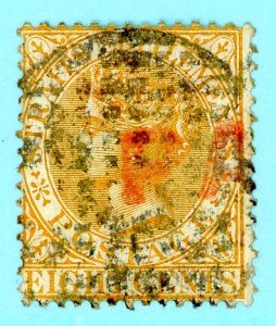 Straits Settlements, Scott #13, Used