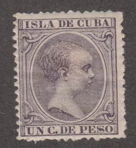 Cuba 133 King Alfonso XIII 1890