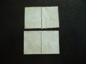 Stamps - Indonesia - Scott# 901, 903 - Used Part Set of 2 Pairs