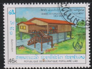 Laos 858 Completed House 1988