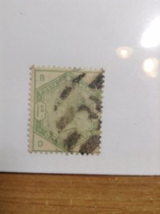 Great Britain #  107  Used