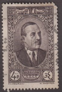 Lebanon 140 President Émile Eddé 1937