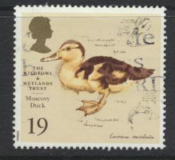 Great Britain SG 1915  Used  - Wildlife Wetlands Birds