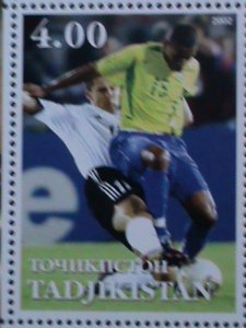 TAJIKISTAN -2002  WORLD CUP SOCCER CHAMPIONSHIPS MNH FULL SHEET VERY FINE