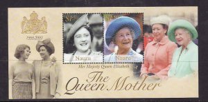 Nauru-Sc#501-Unused NH sheet-Queen Mother-2002-