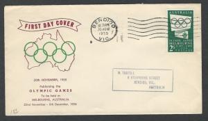 Australia    FDC  sc# 286