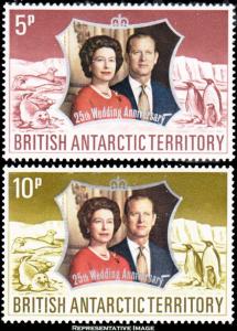 British Antarctic Territory Scott 43-44