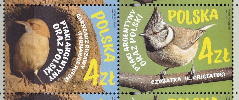 Poland, Fauna, Birds MNH / 2022