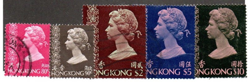 Hong Kong 321-326 Used