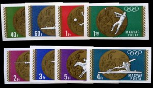 Hungary #1950-1957 Cat$22, 1969 Victories by the Hungarian Team in the Mexico...