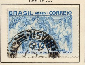 Brazil 1948 Early Issue Fine Used $1.20. NW-16906