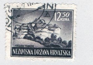 Croatia 55 Used Citadel 1943 (BP85712)