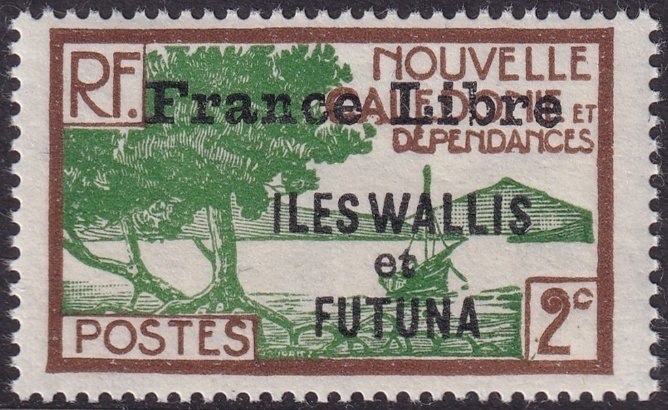 Wallis & Futuna 1941 Sc 95 MNH**