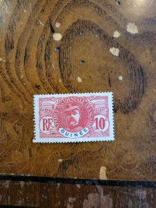 Stamps French Guinea Scott #37 h