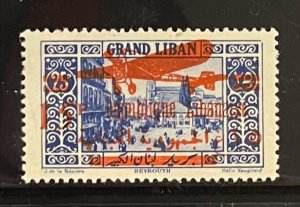 Lebanon, 1928, SC C36, Hinged.