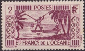 French Polynesia #81 Mint