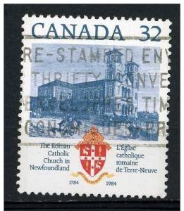 Canada 1984 - Scott 1029 used - 32c, St John's Basilica 